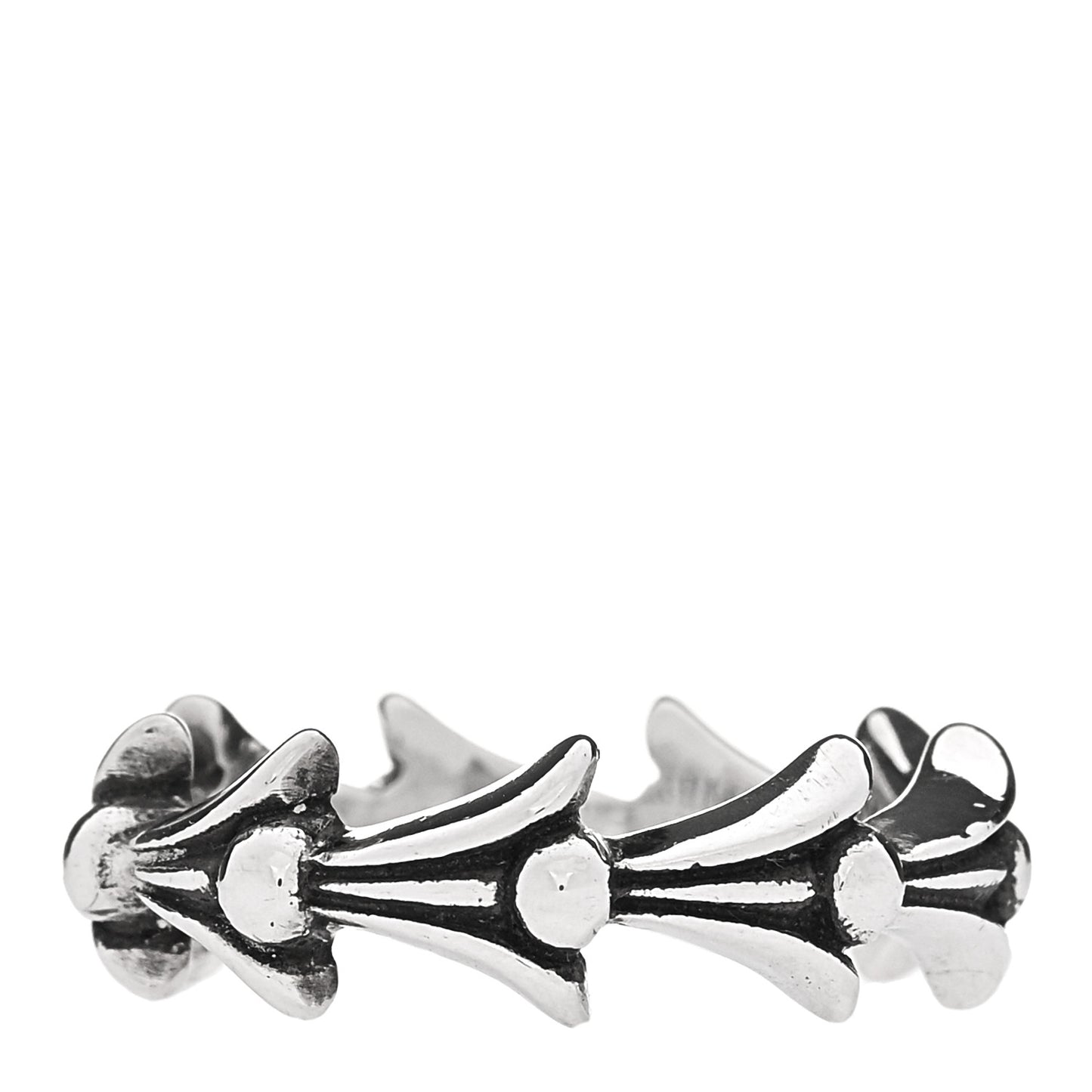 Sterling Silver Crosstail Ring 50 5.5