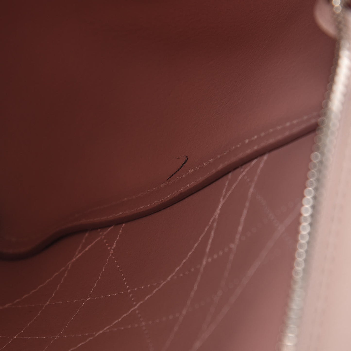 Grained Calfskin Cannage Medium Ultradior Tote Rose Poudre