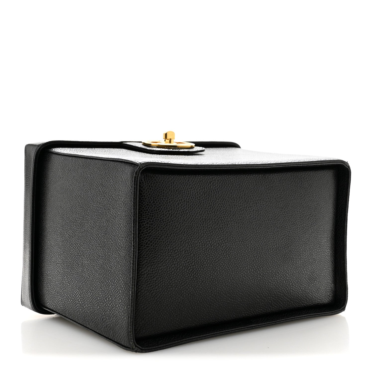 Chanel Caviar Vanity Train Case Black 4 of 16