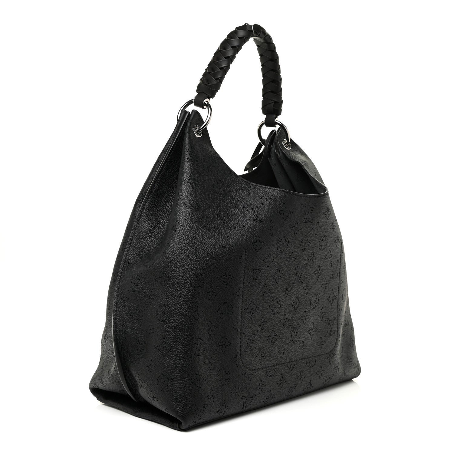 Louis Vuitton Mahina Carmel Hobo Black 3 of 9