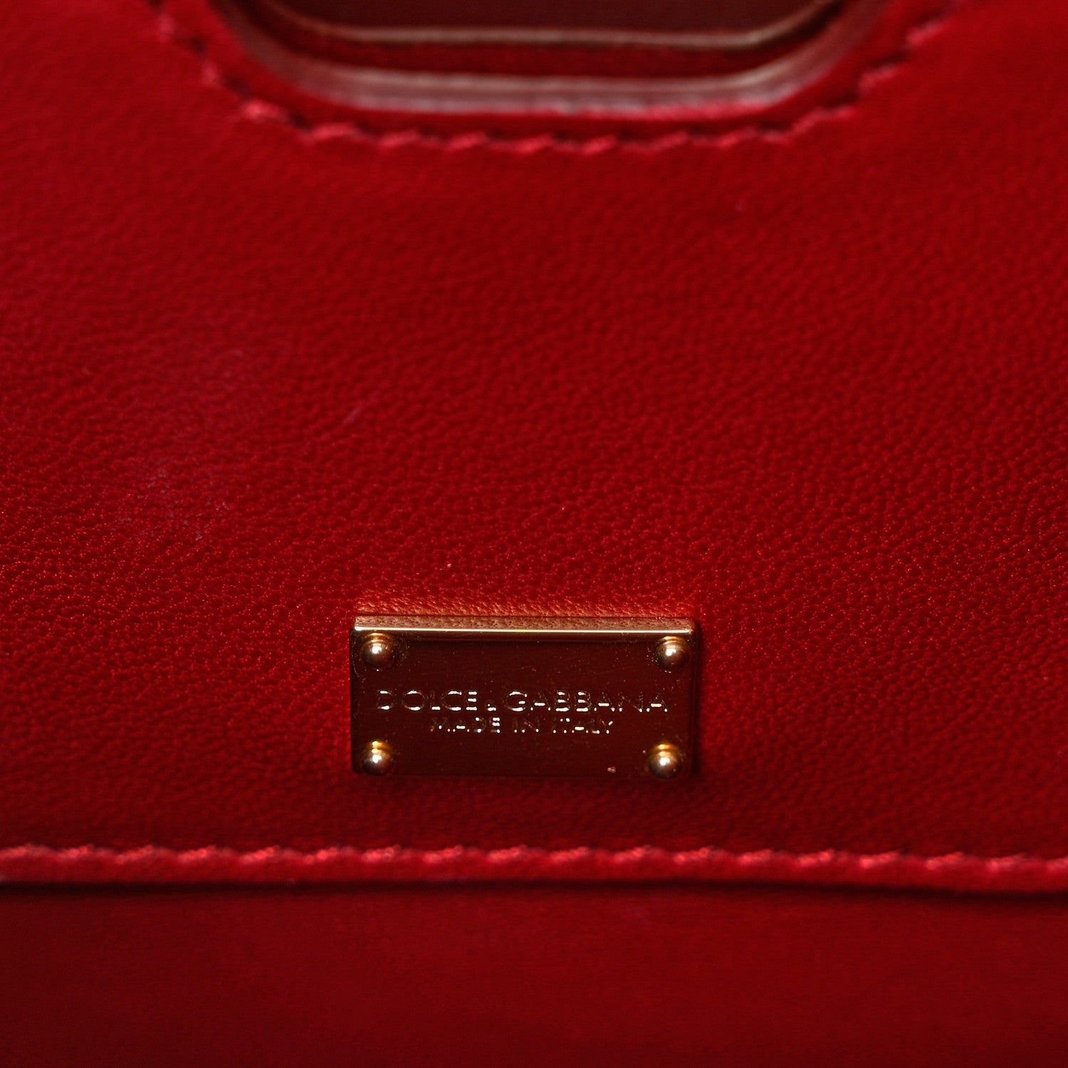 Dolce & Gabbana Calfskin Lucia Satchel Pink 6 of 8