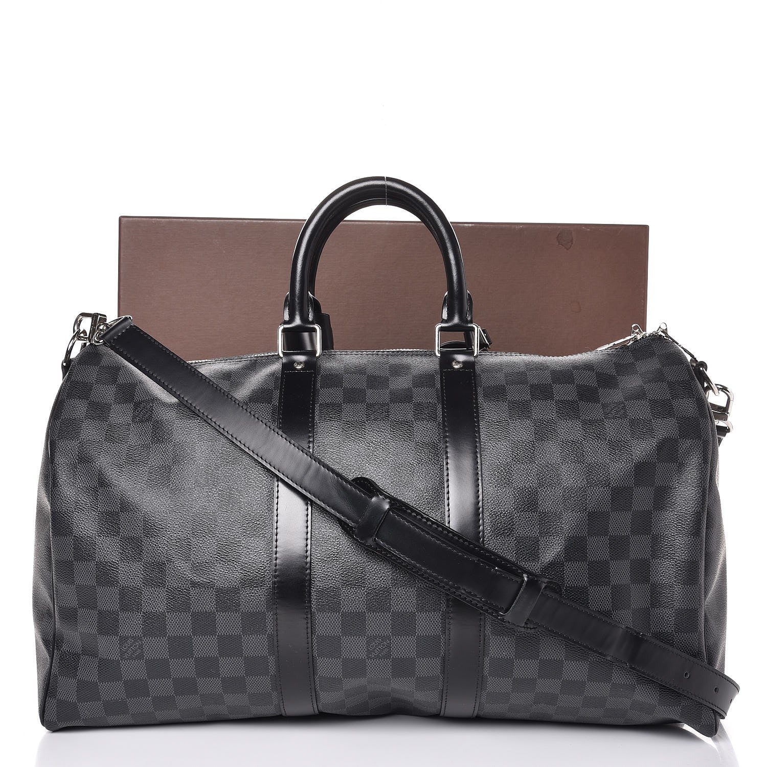 Louis Vuitton Damier Graphite Keepall Bandouliere 45 8 of 8