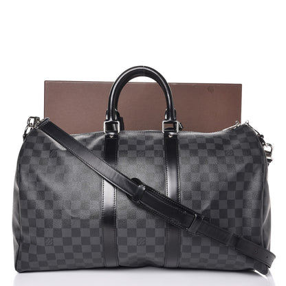 Louis Vuitton Damier Graphite Keepall Bandouliere 45 8 of 8