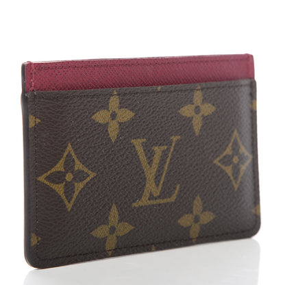 Louis Vuitton Monogram Card Holder Fuchsia 3 of 7