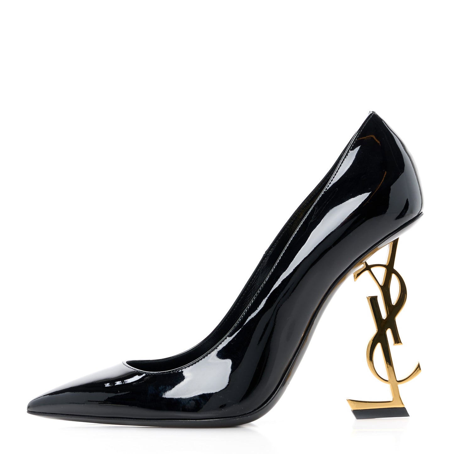 Patent Opyum 110 Pumps 37.5 Black Gold