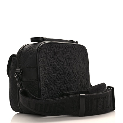 Louis Vuitton Taurillon Monogram S Lock Messenger Black 2 of 7