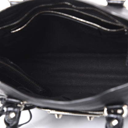 Balenciaga Chevre Silver Metallic Edge Hardware S City Black 4 of 8