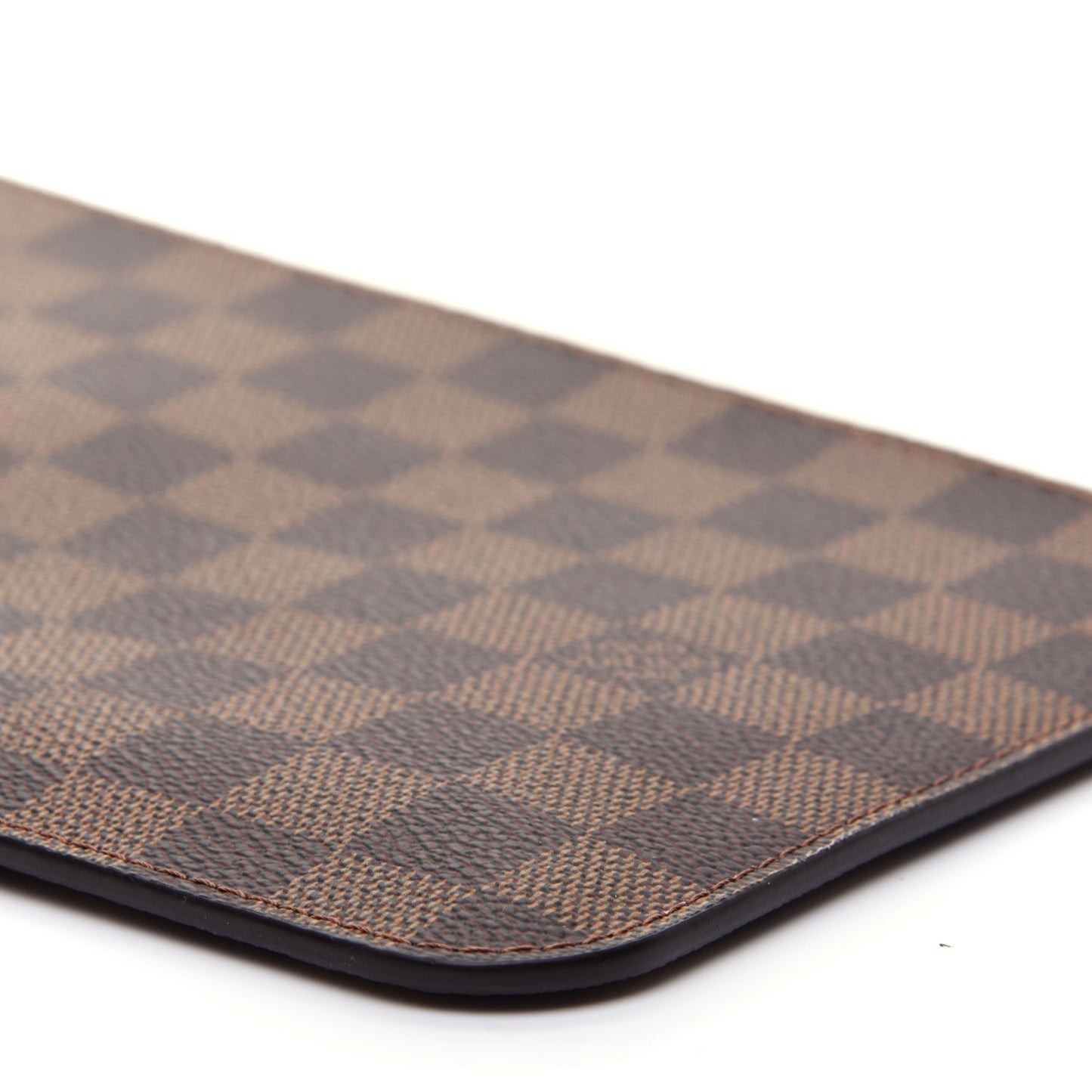 Damier Ebene Neverfull MM GM Pochette Rose Ballerine