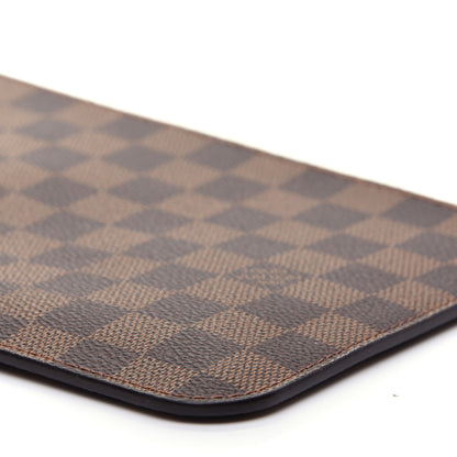 Louis Vuitton Damier Ebene Neverfull MM GM Pochette Rose Ballerine 7 of 10