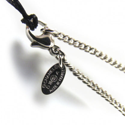 Chanel Crystal Mini Heart CC Logo Necklace 5 of 5