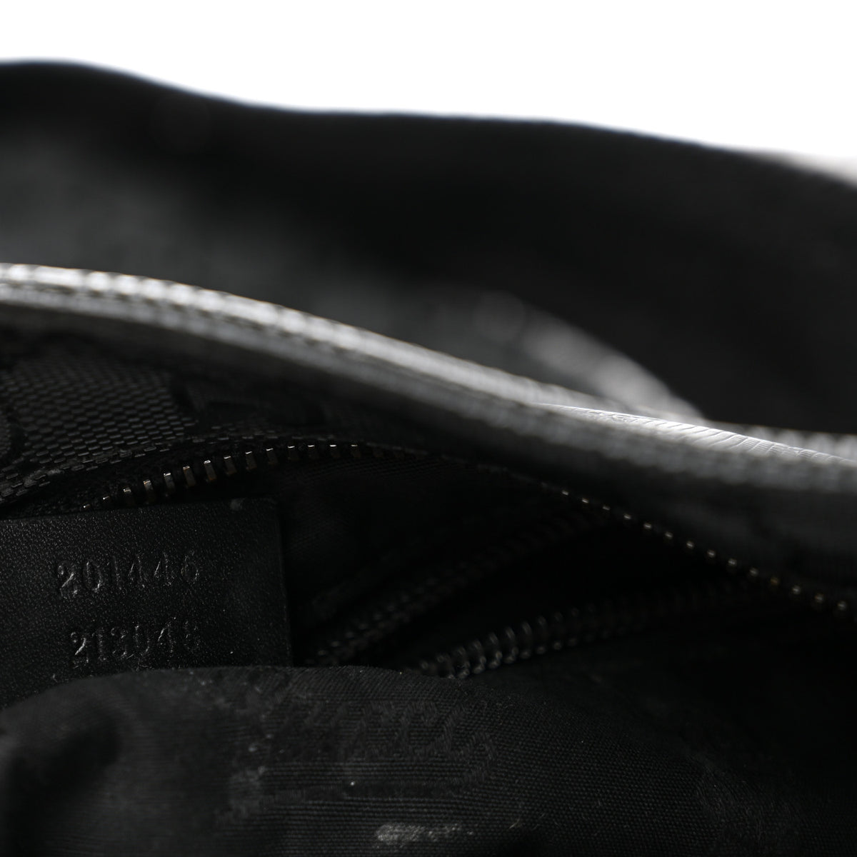 Imprime Monogram Medium Flat Messenger Bag Black
