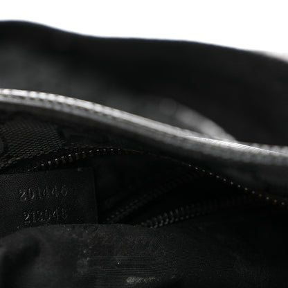 Gucci Imprime Monogram Medium Flat Messenger Bag Black 7 of 13