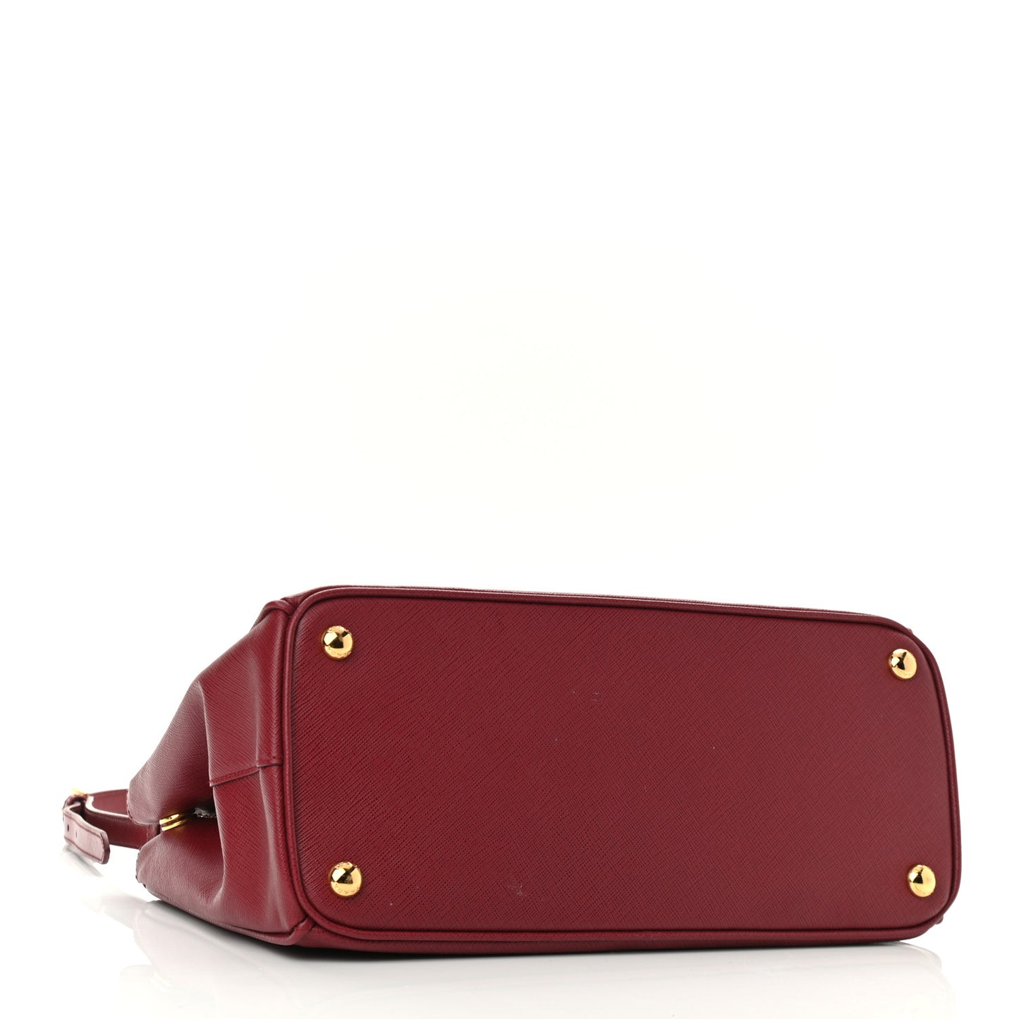 Saffiano Small Galleria Double Zip Tote Cerise