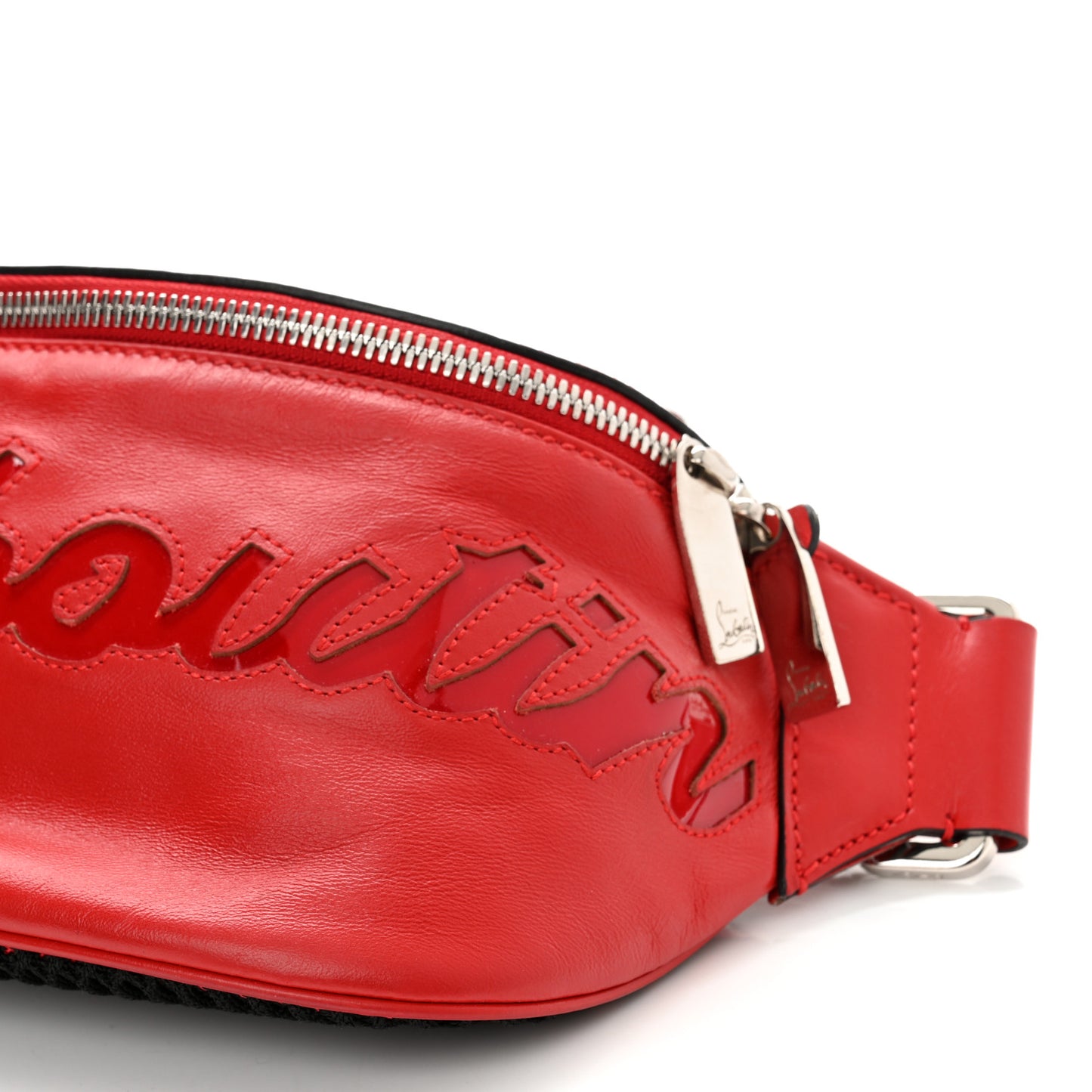 Calfskin Marie Jane Belt Bag Red