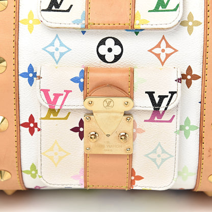 Louis Vuitton Monogram Multicolor Keepall 45 White 20 of 20