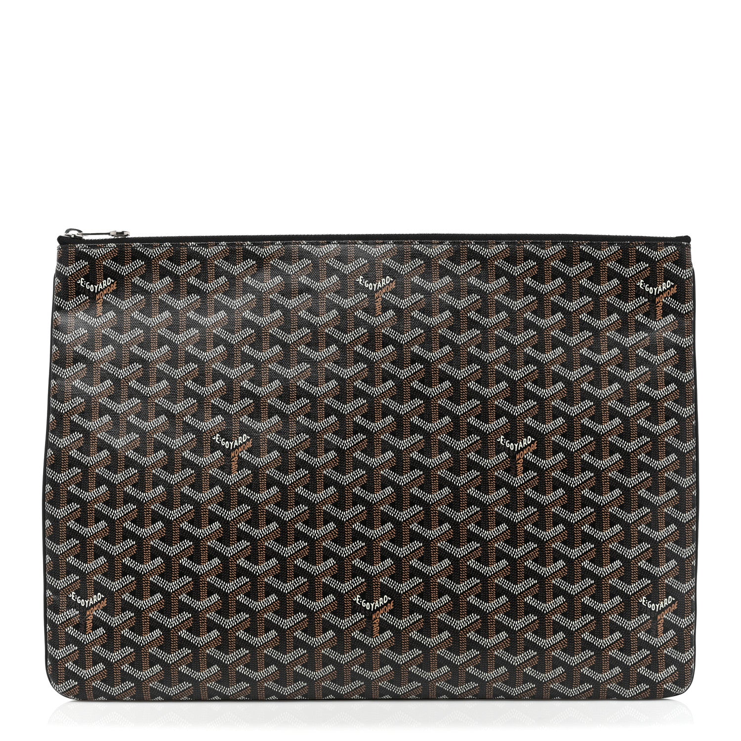 Goyard Goyardine Senat Pochette GM Black 1 of 13