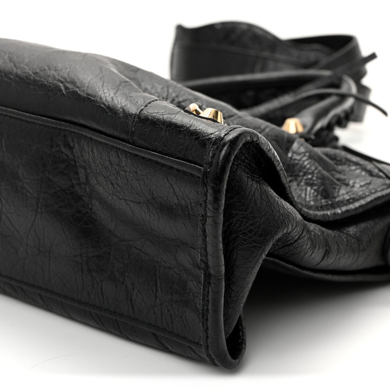 Balenciaga Agneau Classic Gold Hardware S City Black 10 of 10
