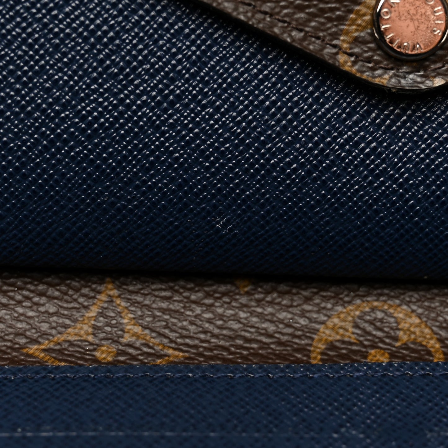 Monogram Epi Marie-Lou Long Wallet Indigo