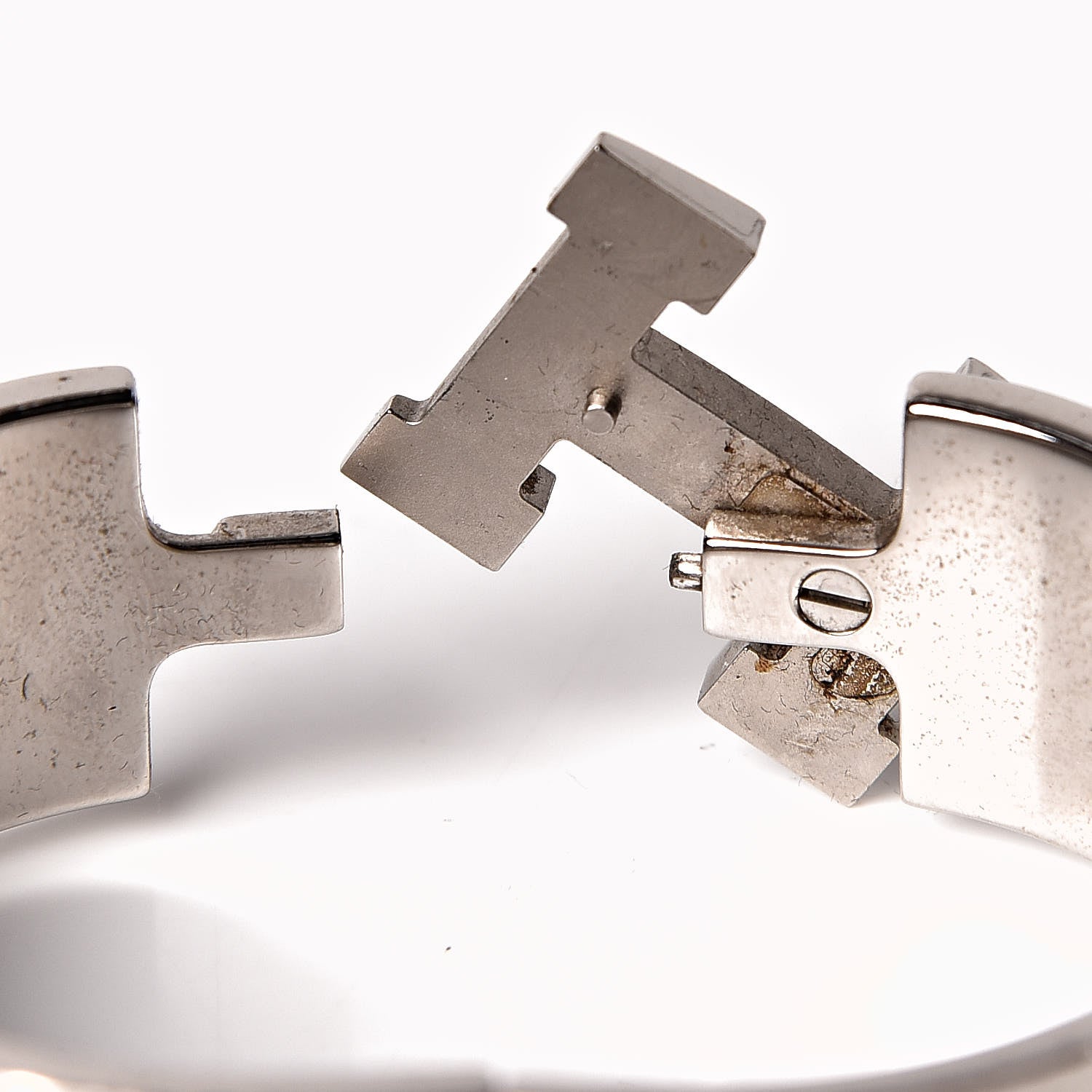 Hermes Enamel Wide Clic Clac H Bracelet PM Black 4 of 6