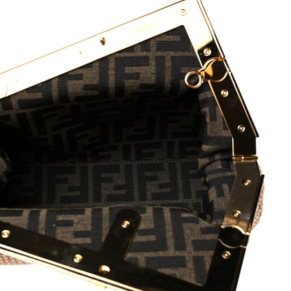 Fendi Raffia Nappa Macrame Small Fendi First Natural Sahara 5 of 10