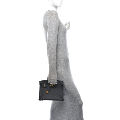 Hermes Togo Birkin 25 Black 2 of 11