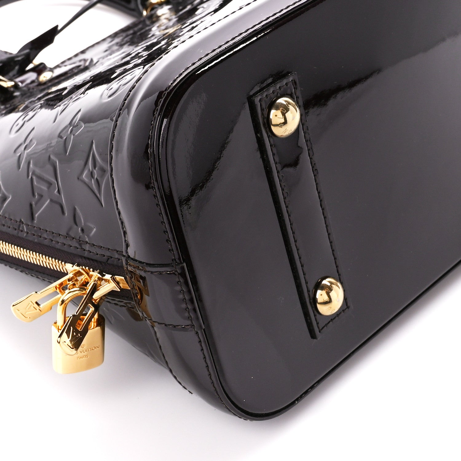 Louis Vuitton Vernis Alma PM Amarante 10 of 14