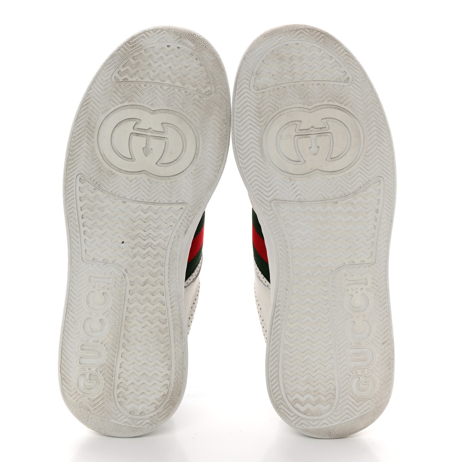 Gucci Calfskin Web Mens Ace Sneakers 9 White Blue 6 of 16