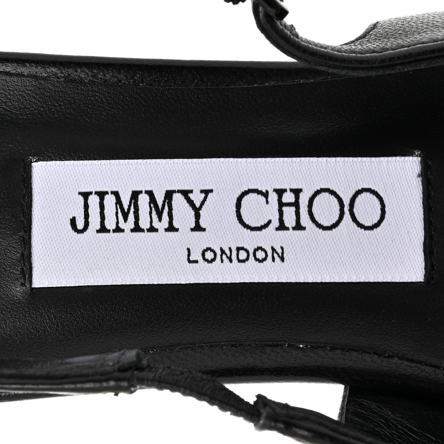 Jimmy Choo Nappa Amel 50 Slingback Pumps 36.5 Black 9 of 13