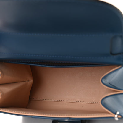 Delvaux Box Calfskin Mini Brillant Satchel Blue De Prusse 5 of 9