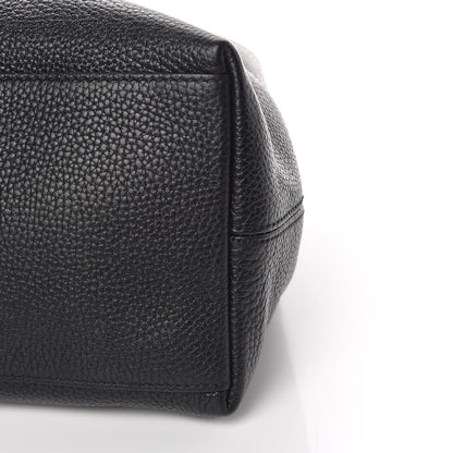 Gucci Pebbled Calfskin Medium Soho Chain Shoulder Bag Black 9 of 9