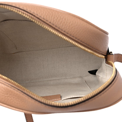 Gucci Pebbled Calfskin Small Soho Disco Bag Camelia 4 of 8