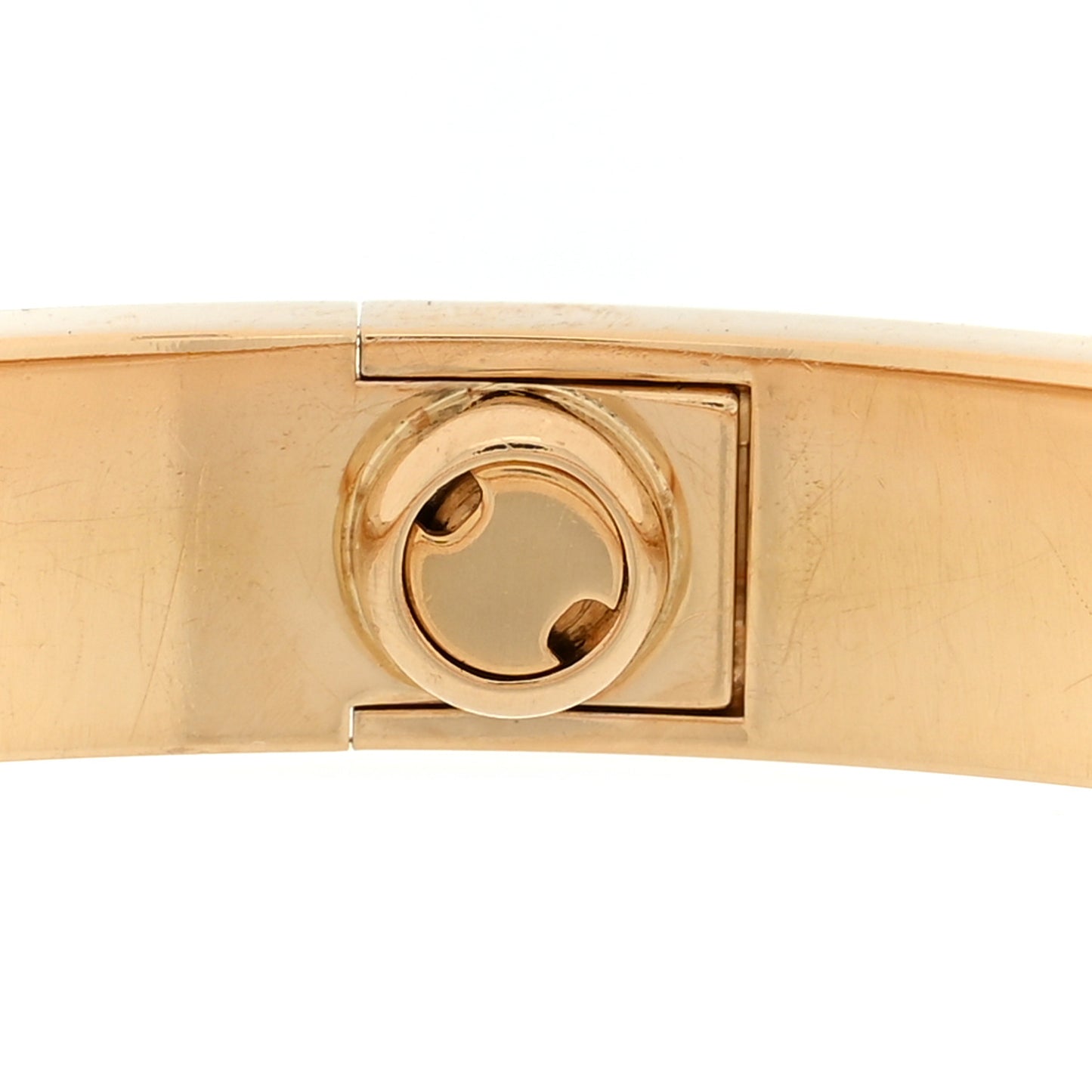 18K Yellow Gold LOVE Bracelet 17