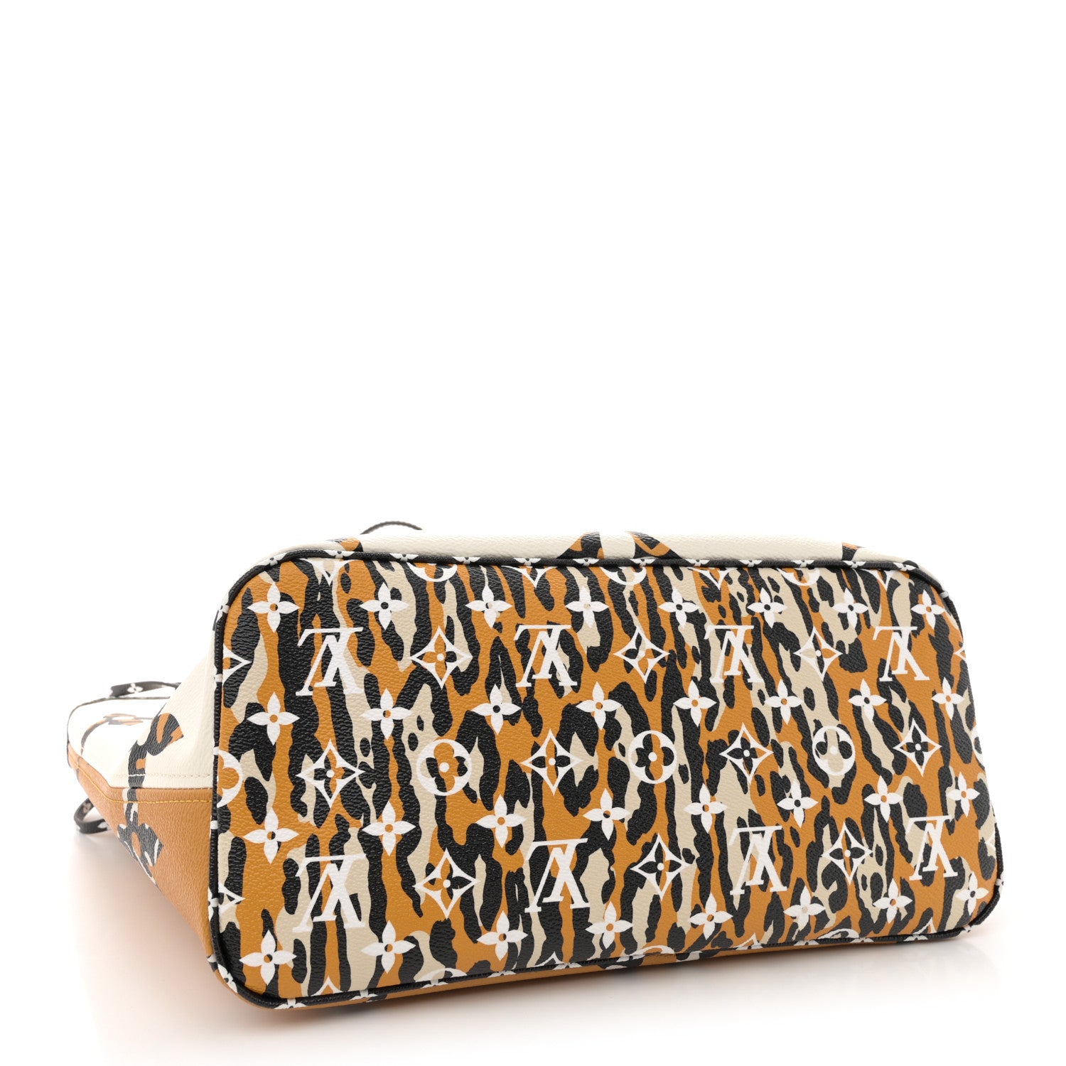 Louis Vuitton Monogram Giant Jungle Neverfull MM Ivory 5 of 13