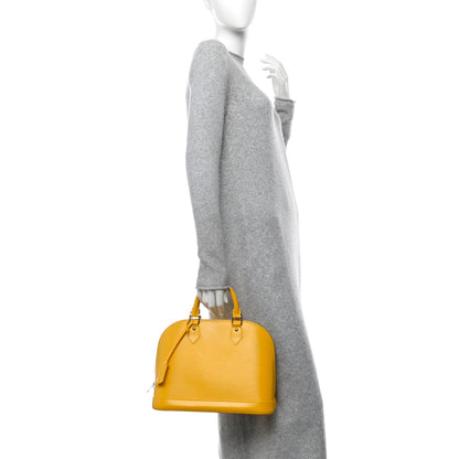 Louis Vuitton Epi Alma PM Citron 2 of 9