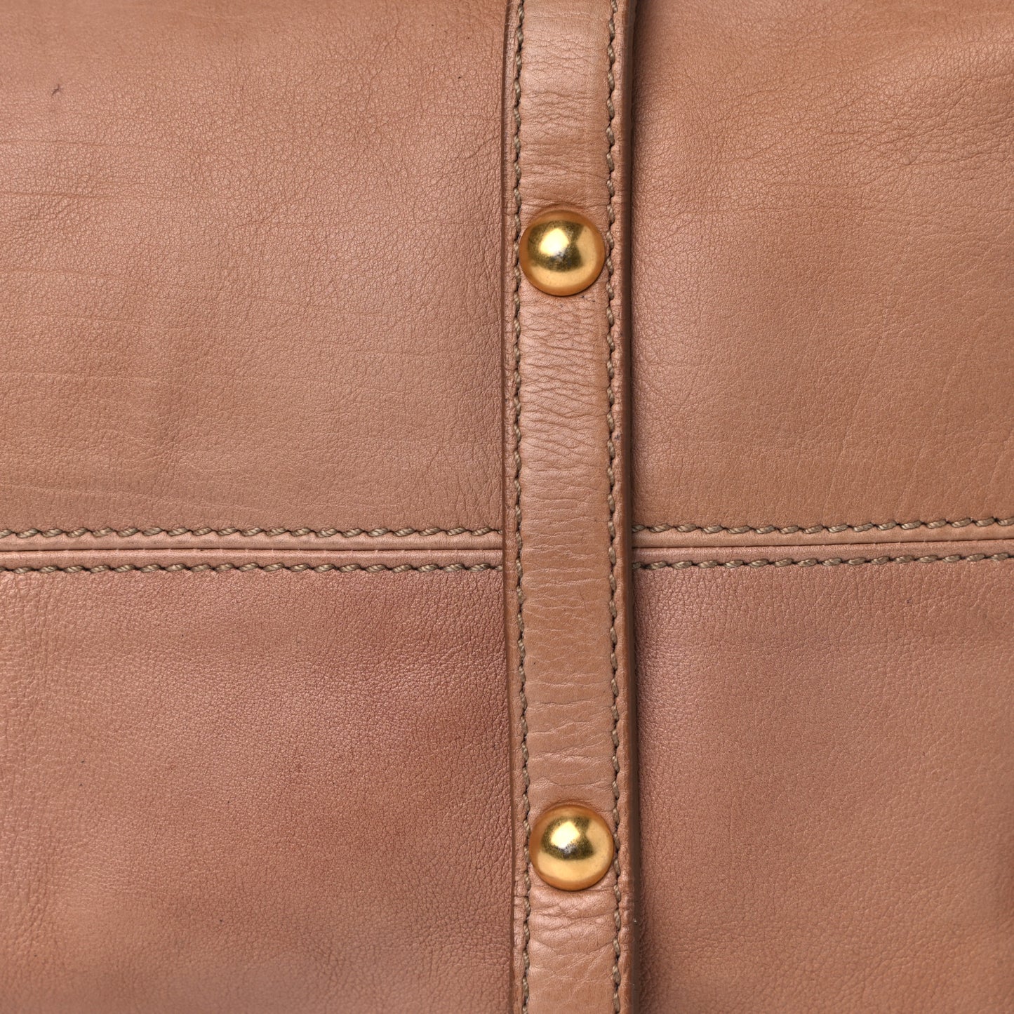 Vitello Medium Bow Bag Brown