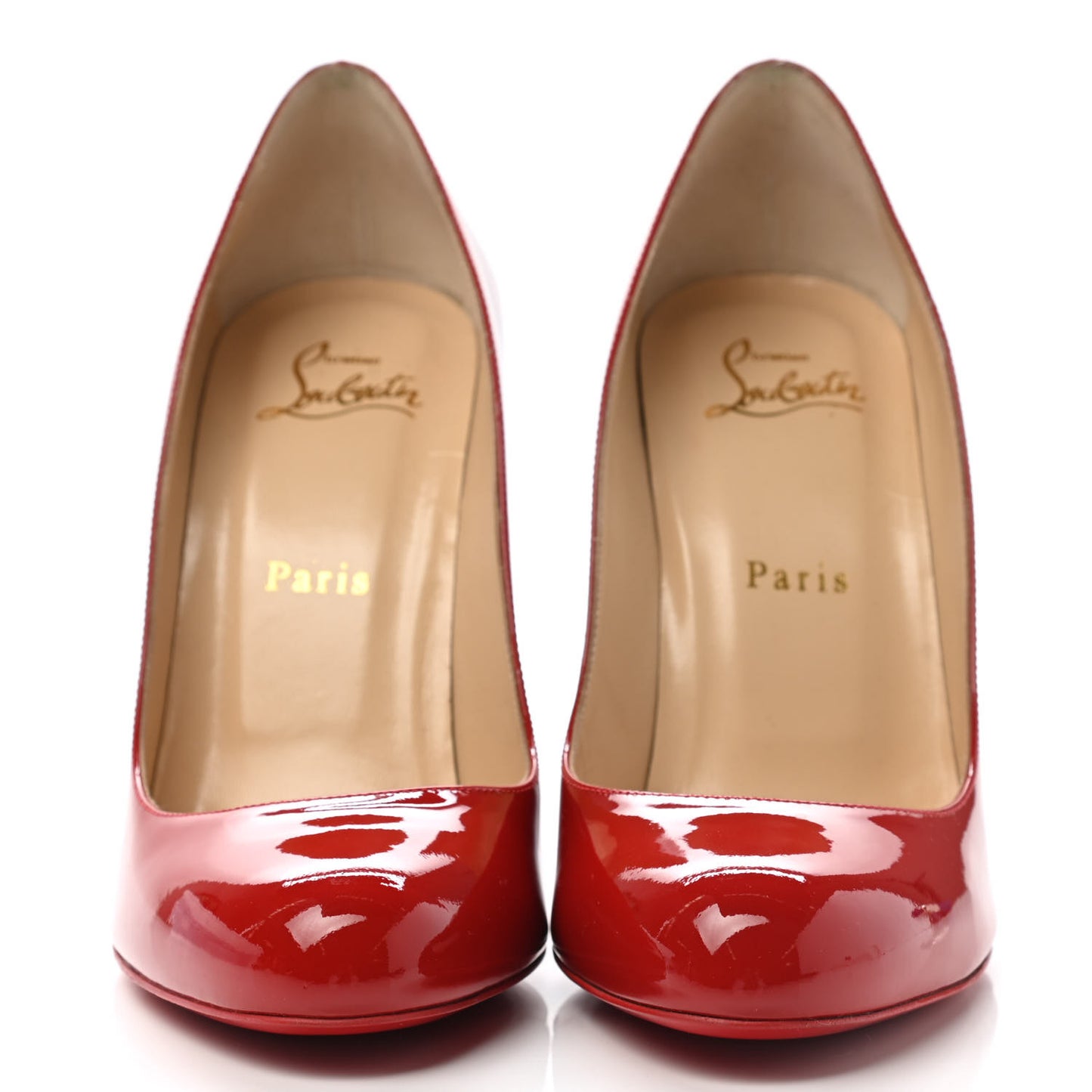 Patent Dorissima 100 Pumps 38.5 Carmine