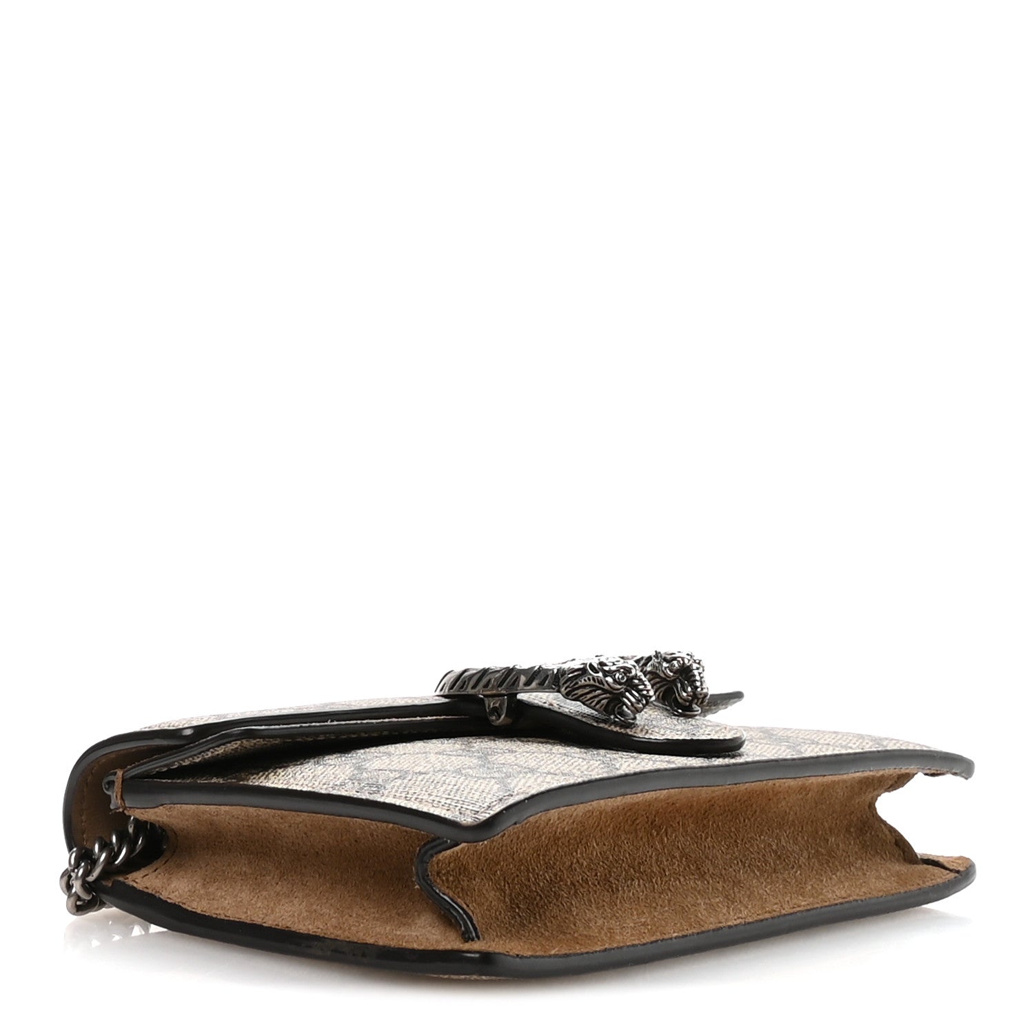 Gucci GG Supreme Monogram Super Mini Dionysus Shoulder Bag Taupe 4 of 9
