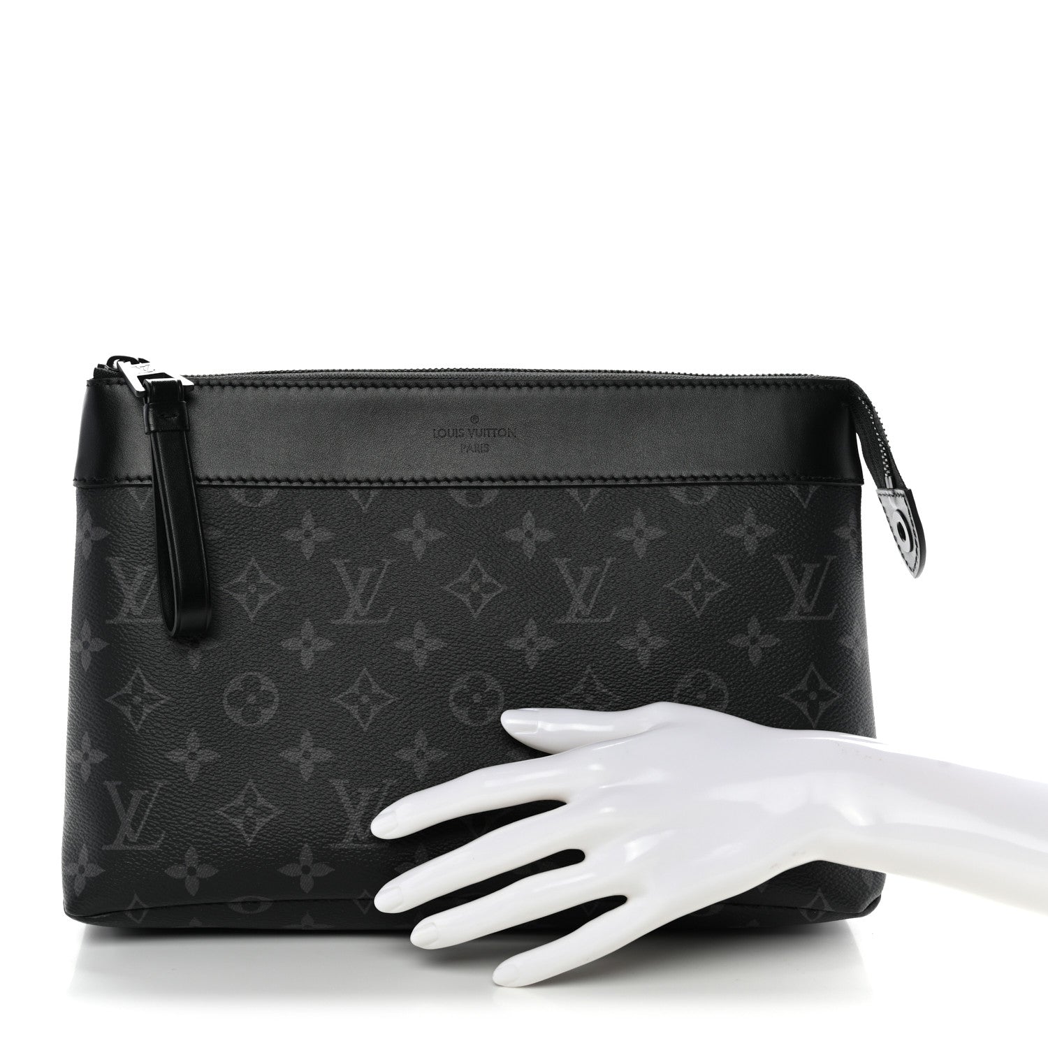 Louis Vuitton Monogram Eclipse Pochette Voyage Souple 2 of 9
