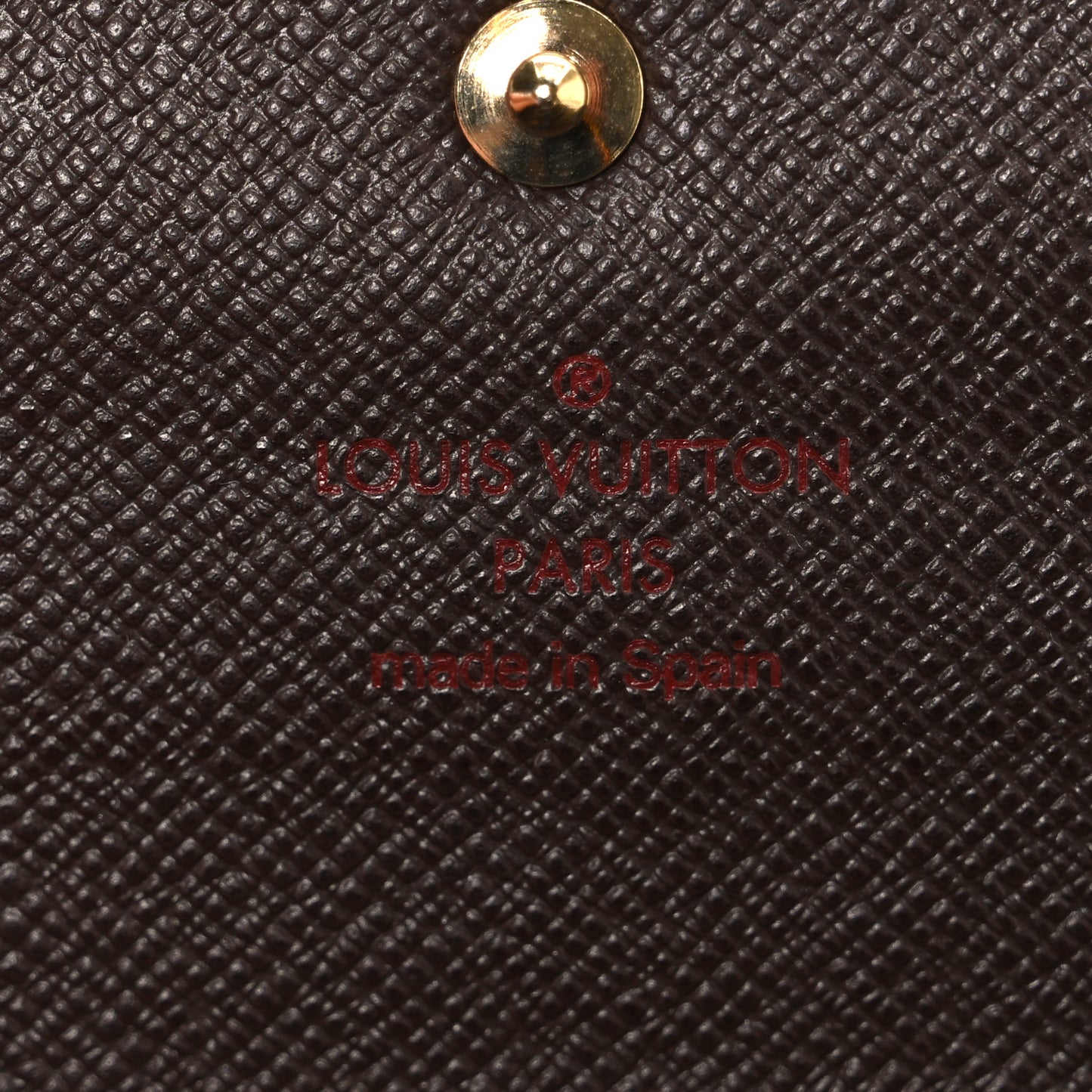 Damier Ebene Sarah Wallet