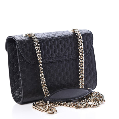 Gucci Microguccissima Mini Emily Shoulder Bag Black 2 of 10