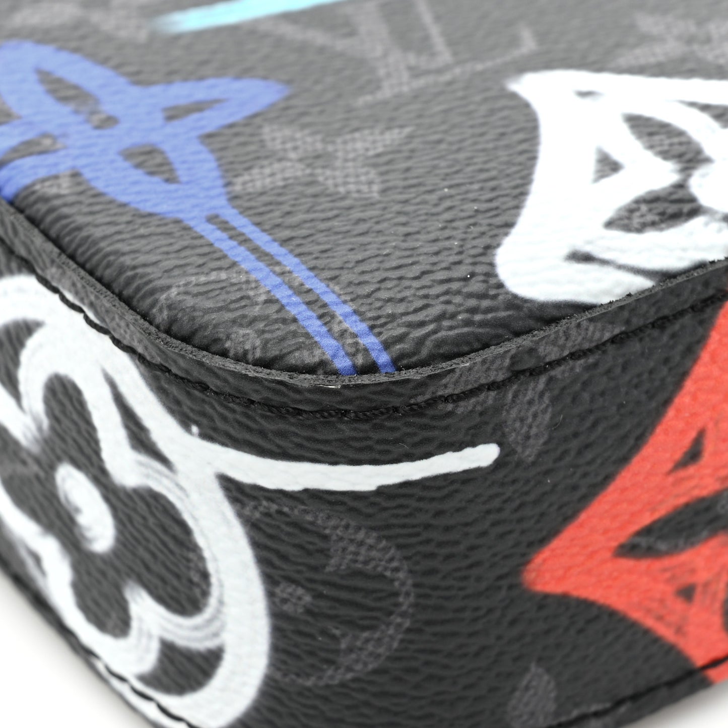 Monogram Eclipse LV Graffiti Trio Messenger Multicolor