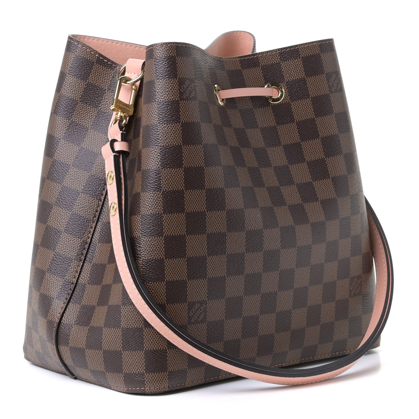 Damier Ebene Neonoe MM Venus Pink