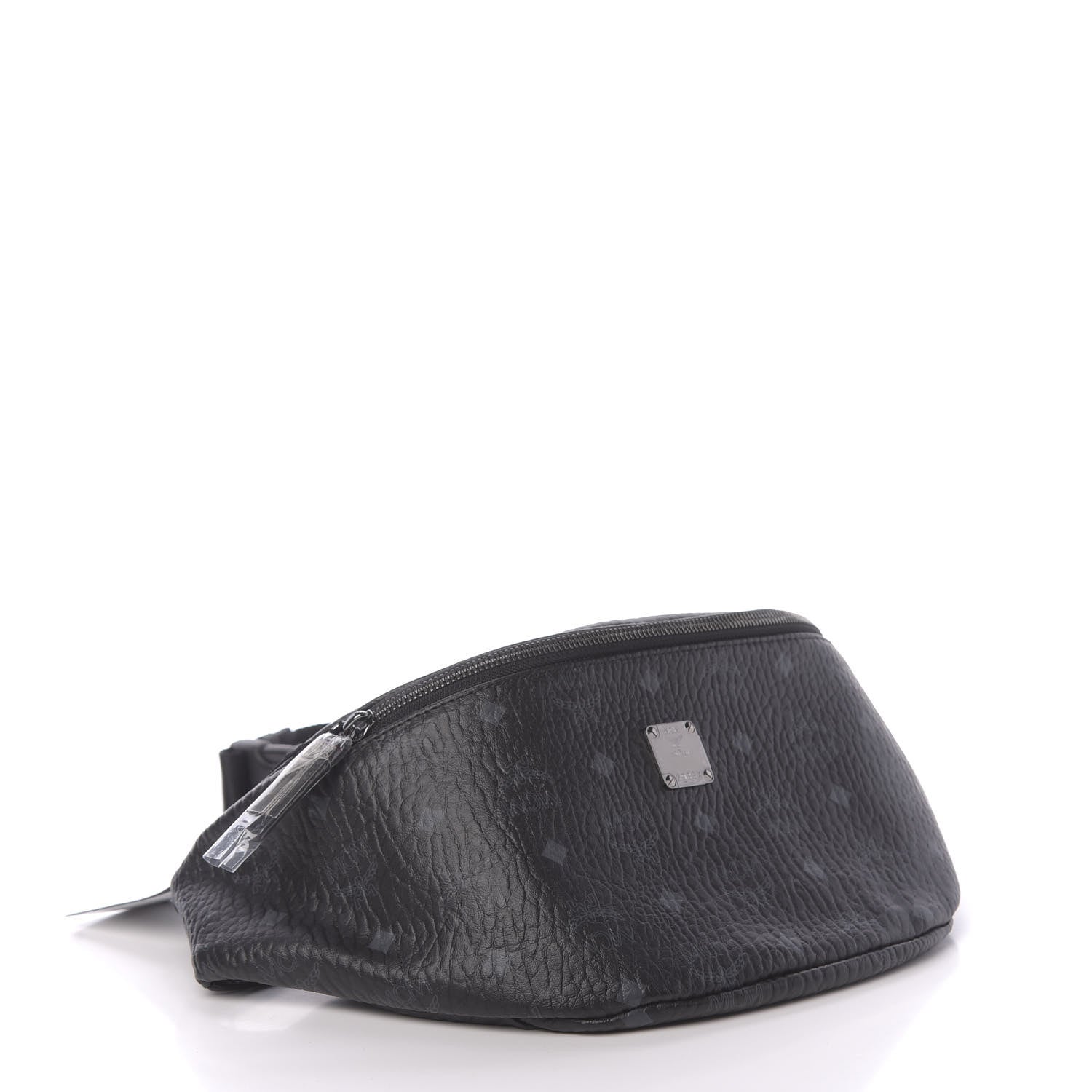 MCM Visetos Stark Belt Bag Black 4 of 10