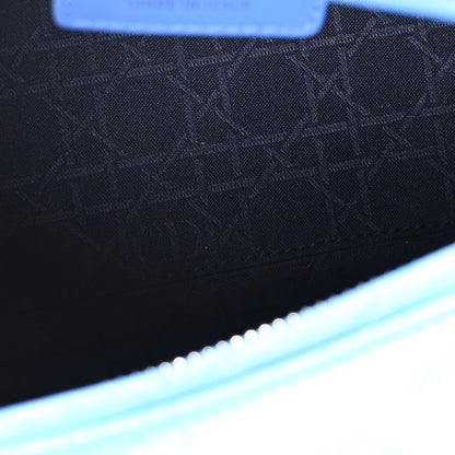 Christian Dior Lambskin Cannage Medium Lady Dior Blue Persan 5 of 10