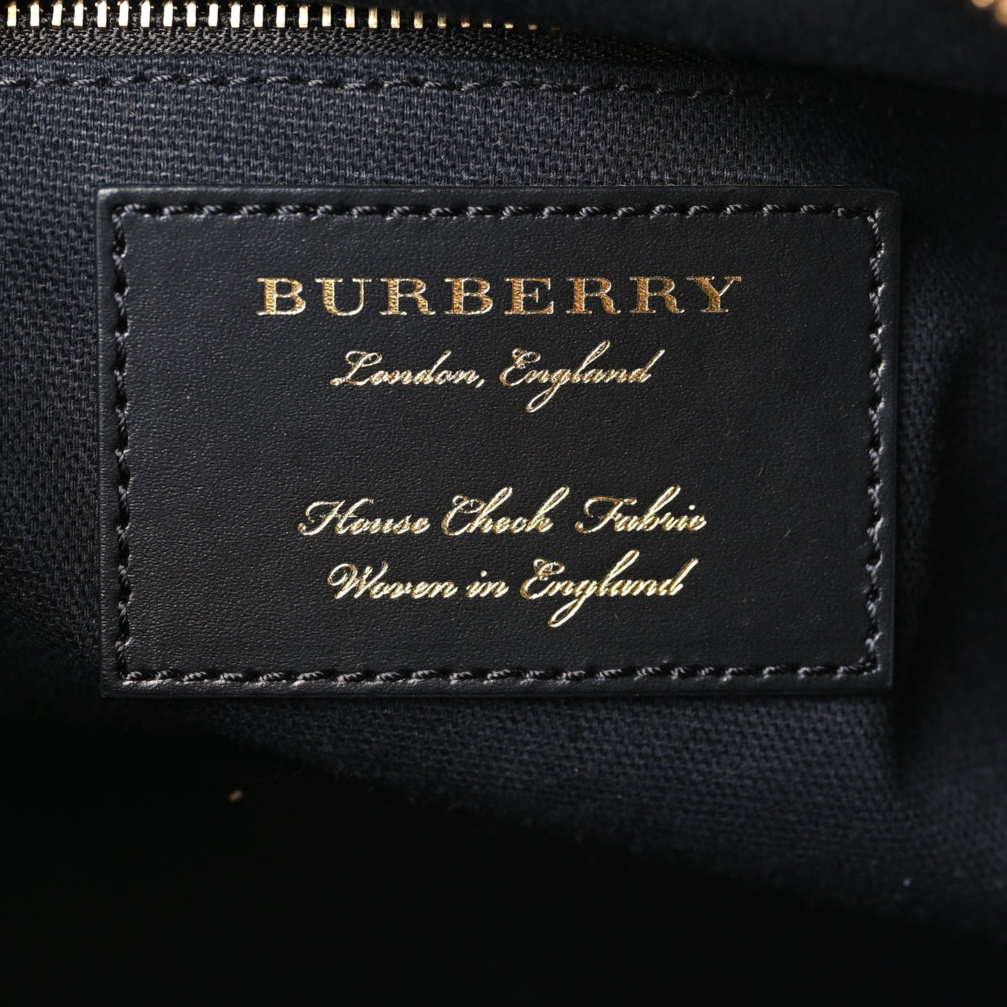 House Check Derby Calfskin Small Alchester Bowling Bag Honey Tan