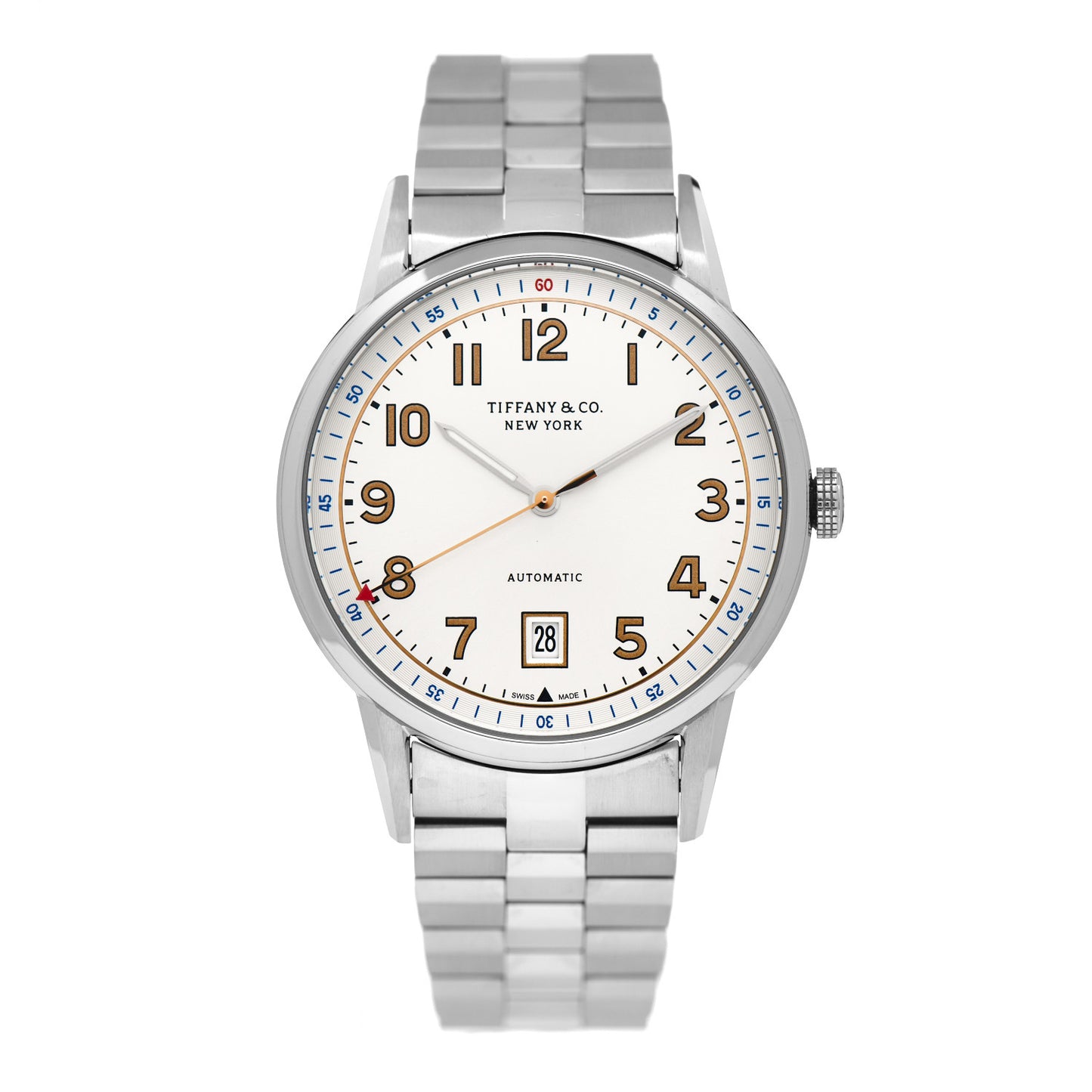 Stainless Steel 40mm CT60 3-Hand Automatic Watch