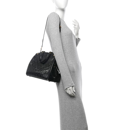 Louis Vuitton Vernis Brea MM Black 2 of 10