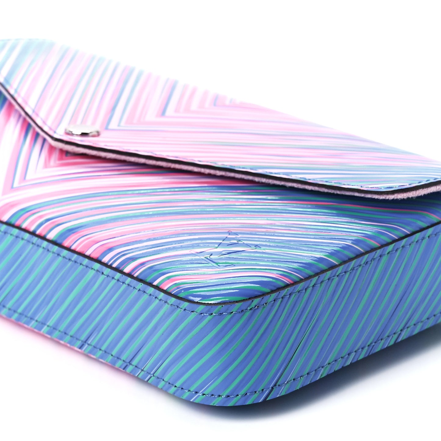 Epi Tropical Pochette Felicie Blue Rose