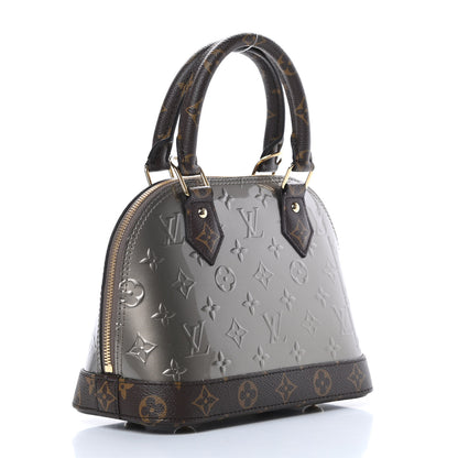 Louis Vuitton Vernis Epi Monogram Alma BB Champagne Metallise 3 of 10