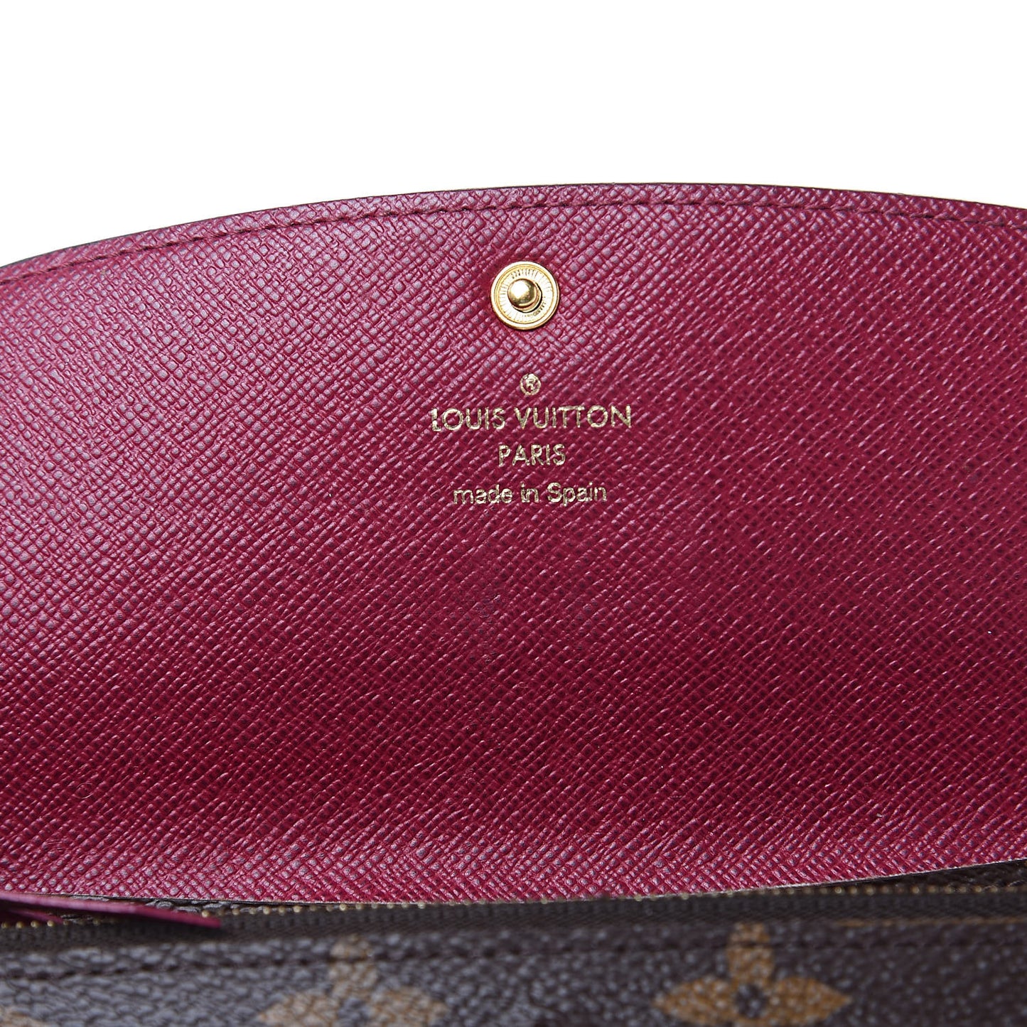 Monogram Emilie Wallet Fuchsia